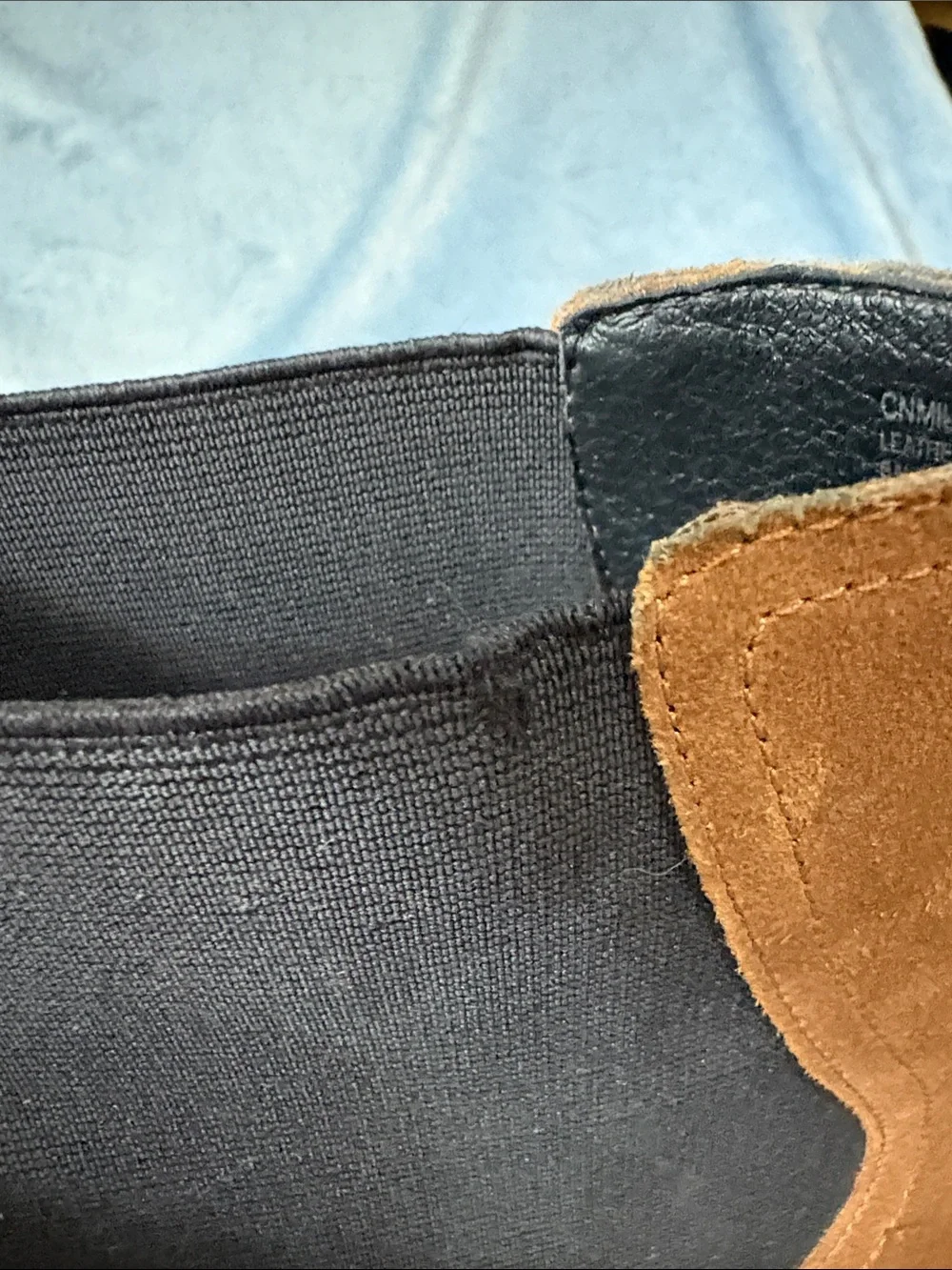 Caslon Men's Suede Chukka Boots in Cognac